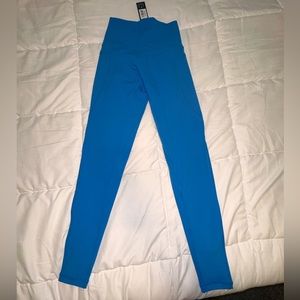 LSKD Electric Blue High-Waisted Pocket Leggings Size XS NWT